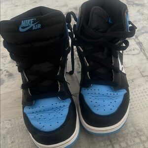 Nike Kids Air Sneakers - Black and Blue